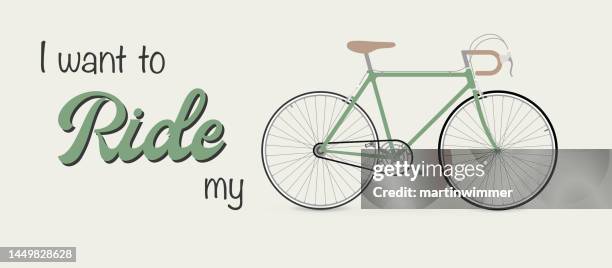 ilustraciones, imágenes clip art, dibujos animados e iconos de stock de banner de bicicletas de carreras - aktivitäten und sport