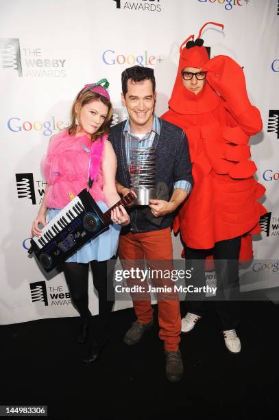 Key of Awesome attends the 16th Annual Webby Awards on May 21, 2012 in New York City.