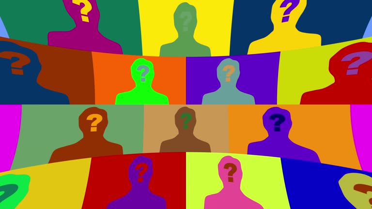 Headshot Rectangular Question Mark Question Mark Icon Videos and HD Footage - Getty Images