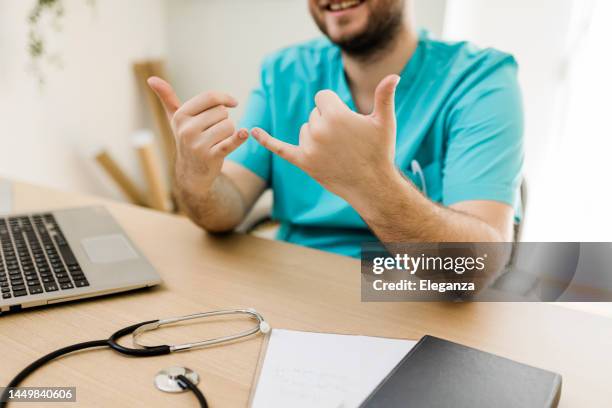 242 Sign Language Doctor Stock Photos, High-Res Pictures, and Images ...