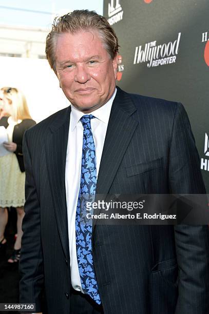 Actor Tom Berenger attends a special screening of "Hatfields & McCoys" hosted by The History Channel at Milk Studios on May 21, 2012 in Hollywood,...