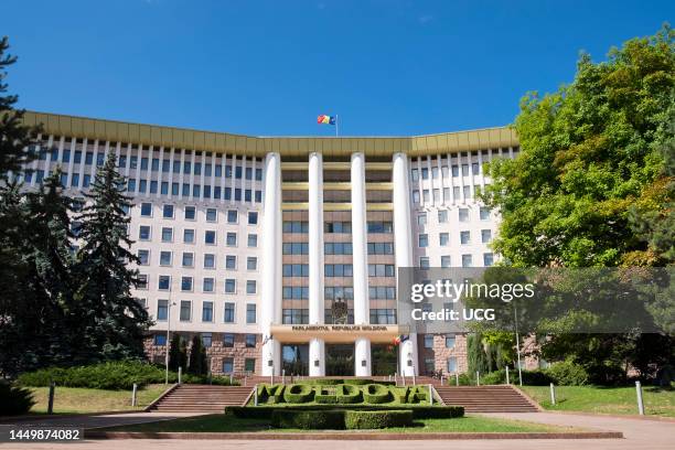 Moldova. Chisinau. Parliament building.
