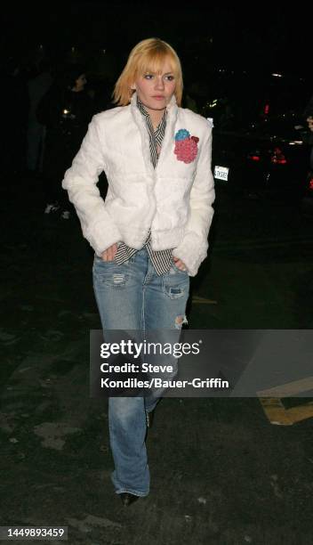 Elisha Cuthbert is seen on December 03, 2004 in Los Angeles, California.