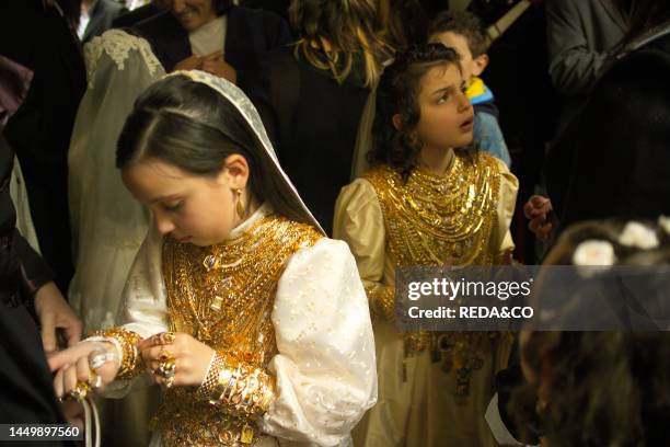 Festa della Madonna delle Grazie, Our Lady of Graces, the Sponsiatrici, Castelvetere sul Calore, Avellino, Campania, Italy.