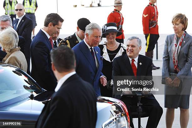 The Premier of Ontario, the Honourable Dalton McGuinty, Prince Charles, Prince of Wales, Her Honour, Mrs. Ruth Ann Onley, The Honourable David C....