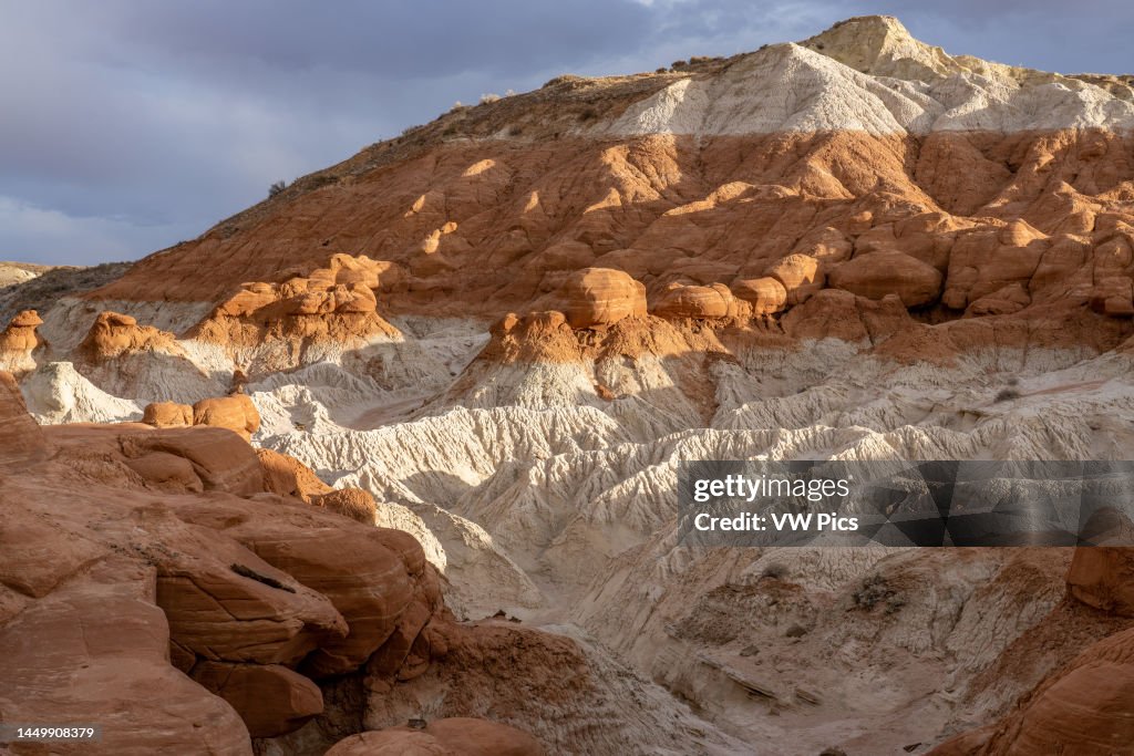 How Are Rim Rocks Made Colorful badlands in the Toadstools area o the Paria Rimrocks, Grand ...