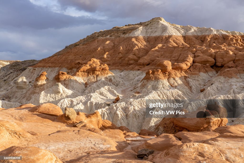 How Are Rim Rocks Made Colorful badlands in the Toadstools area o the Paria Rimrocks, Grand ...