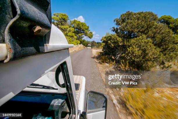 4x4 vehicle in Formentera, Spain