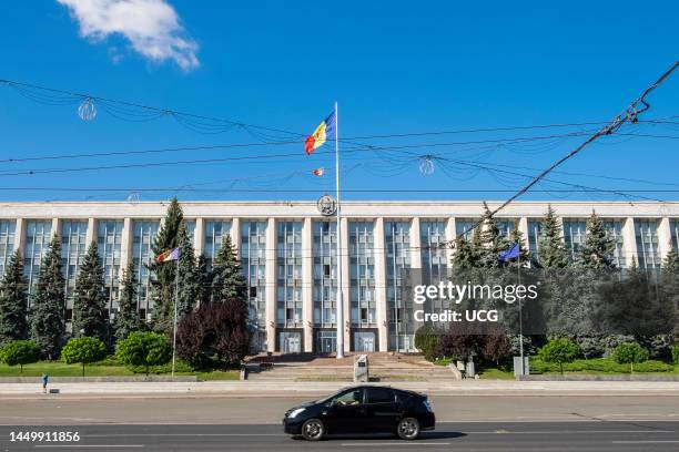 Moldova. Chisinau. Government building.