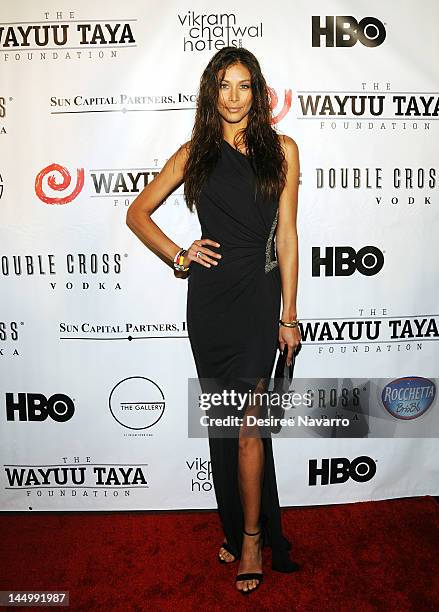 Dayana Mendoza attends the 10th Anniversary Wayuu Taya Gala at Dream Downtown on May 21, 2012 in New York City.