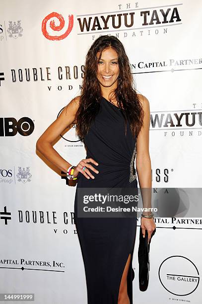 Dayana Mendoza attends the 10th Anniversary Wayuu Taya Gala at Dream Downtown on May 21, 2012 in New York City.