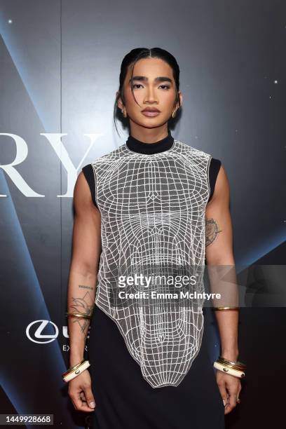 Bretman Rock attends UNFORGETTABLE: The 20th Annual Asian American Awards Presented by Character Media at The Beverly Hilton on December 17, 2022 in...