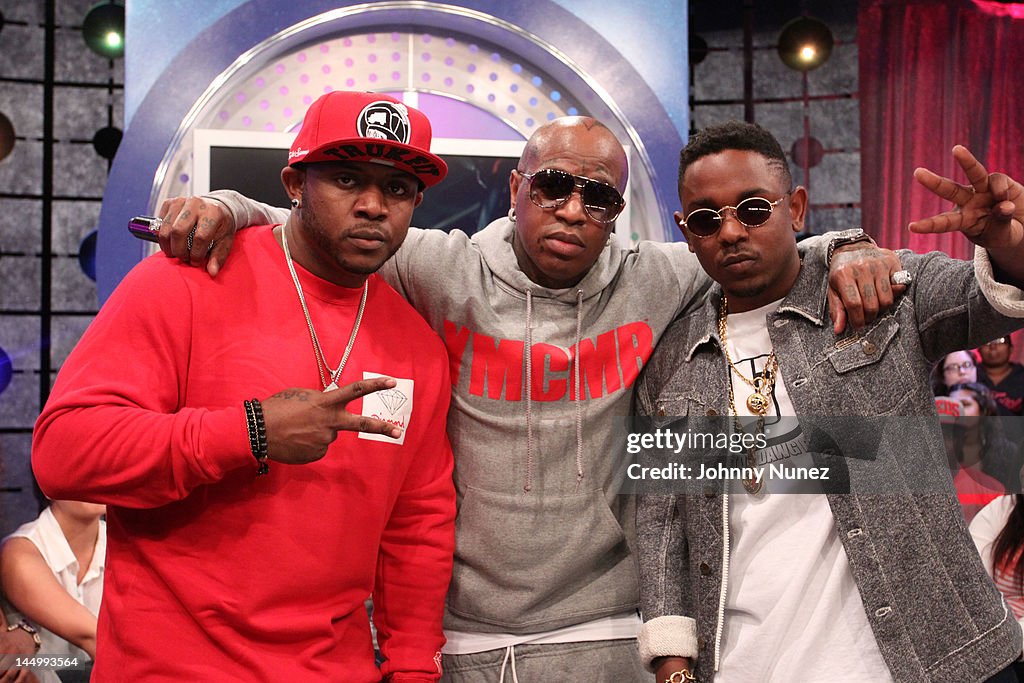 YMCMB Visits BET's "106 & Park"