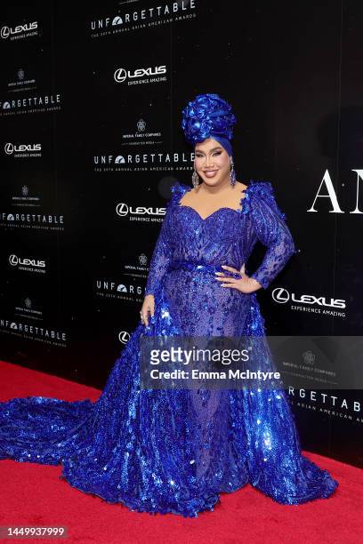 Patrick Starrr attends UNFORGETTABLE: The 20th Annual Asian American Awards Presented by Character Media at The Beverly Hilton on December 17, 2022...