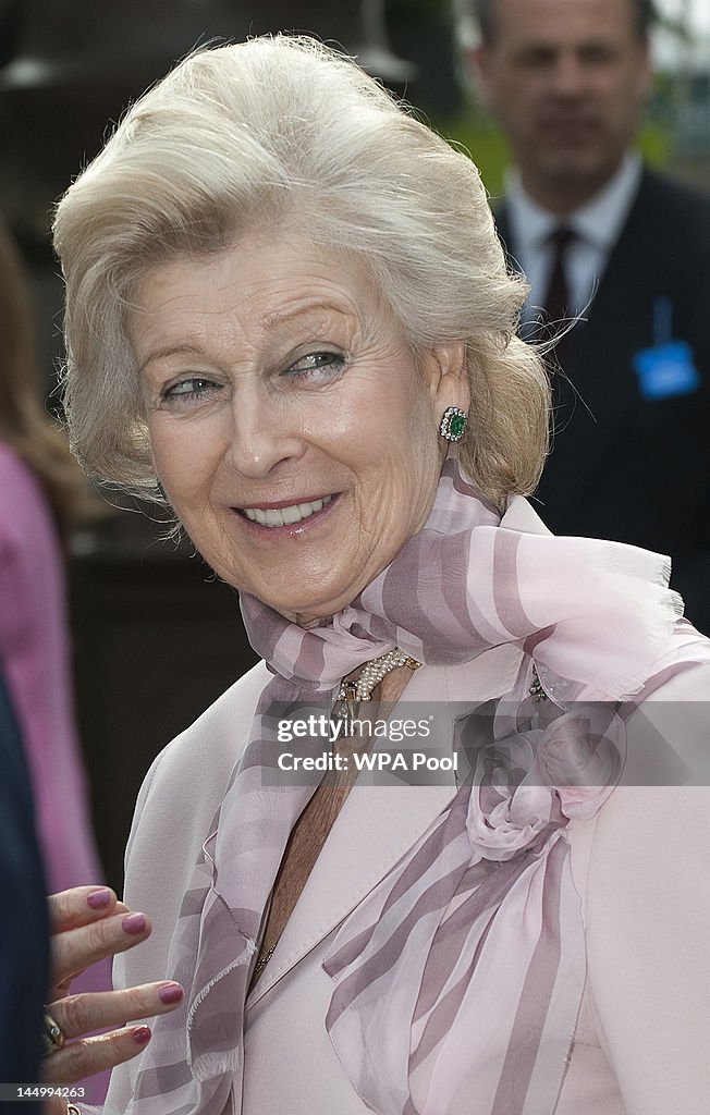 Queen Elizabeth II And The Duke Of Edinburgh Visit The Chelsea Flower Show