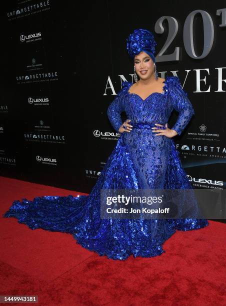 Patrick Starrr attends UNFORGETTABLE: The 20th Annual Asian American Awards Presented by Character Media at The Beverly Hilton on December 17, 2022...