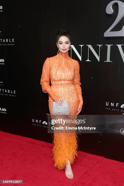 Auli'i Cravalho attends UNFORGETTABLE: The 20th Annual Asian American Awards Presented by Character Media at The Beverly Hilton on December 17, 2022...