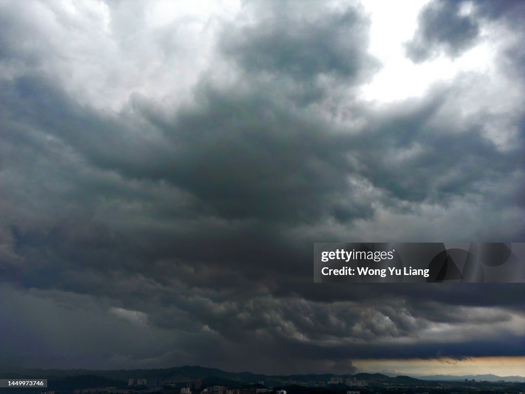 Monsoon clouds