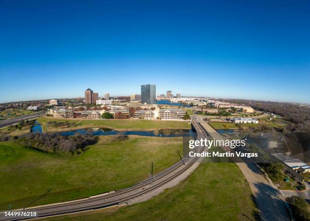 irving skyline - irving texas stock pictures, royalty-free photos & images