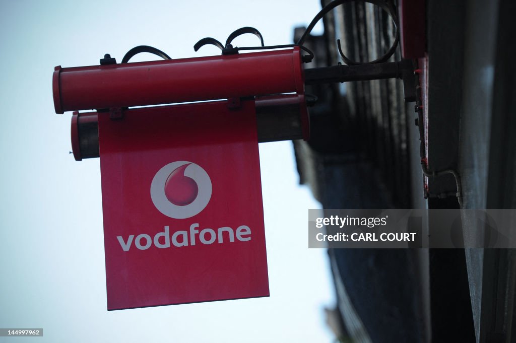 BRITAIN-TELECOM-MOBILE-COMPANY-EARNINGS-VODAFONE