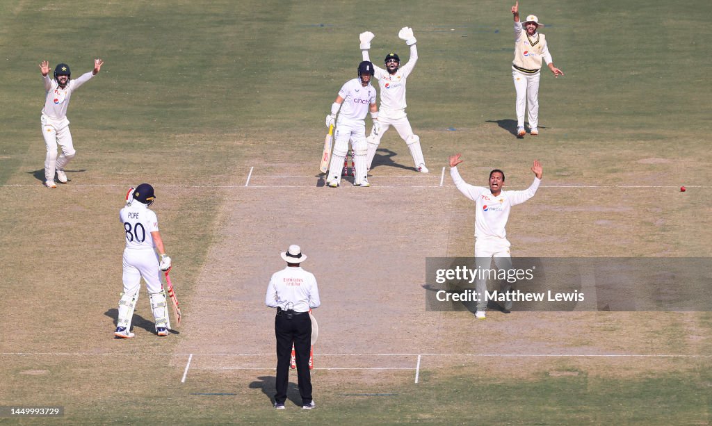 Pakistan v England - Third Test Match: Day Two