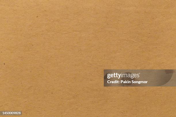 brown paper sheet texture cardboard background. - cardboard texture stock pictures, royalty-free photos & images