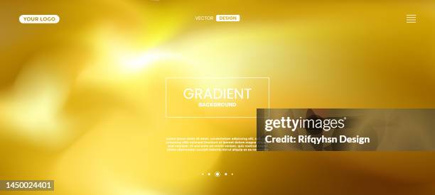 abstract gold blurred background. modern futuristic background. can be use for landing page, book covers, brochures, flyers, magazines, any brandings, banners, headers, presentations, and wallpaper backgrounds - nomination stock illustrations
