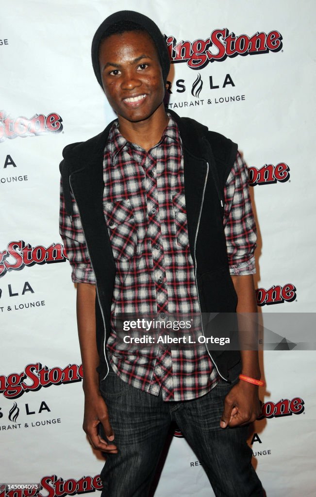 Actor Cedric Williams arrives for Daniel Curtis Lee's 21st Birthday