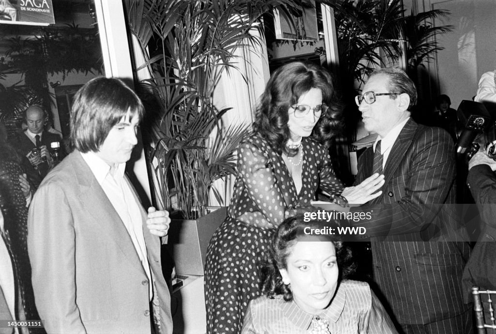 Frederic Castet for Dior Furs Fall 1979 Fashion Show and Diorissimo Perfume Party