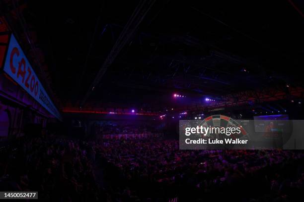 General view during during Day Four of The Cazoo World Darts Championship at Alexandra Palace on December 18, 2022 in London, England.