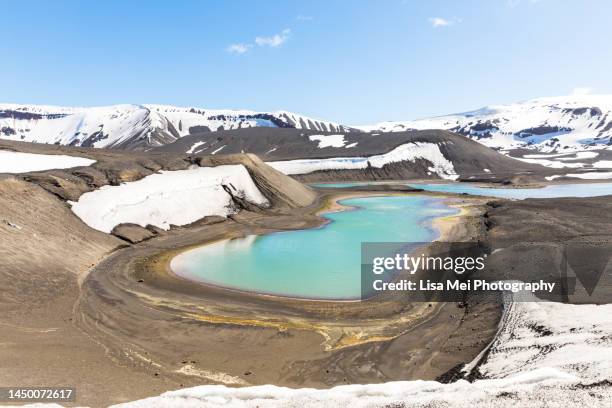 antarctica - deception island - deception island stock pictures, royalty-free photos & images