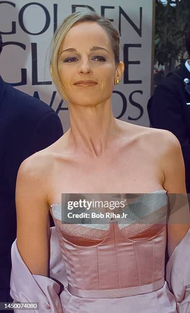 Helen Hunt at the 55th Annual Golden Globes Awards Show, January 18, 1998 in Beverly Hills, California.