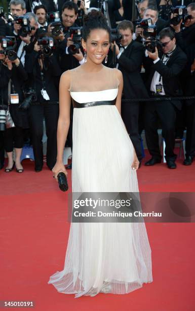 Tais Araujo attends the "Killing Them Softly" Premiere during the 65th Annual Cannes Film Festival at Palais des Festivals on May 22, 2012 in Cannes,...