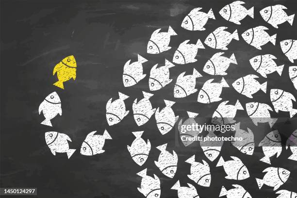 Fish Following Fish Following Fish Photos and Premium High Res Pictures - Getty Images