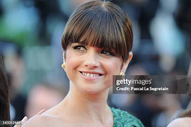 Araceli Gonzalez attends the 'Killing Them Softly' Premiere during 65th Annual Cannes Film Festival at Palais des Festivals on May 22, 2012 in...