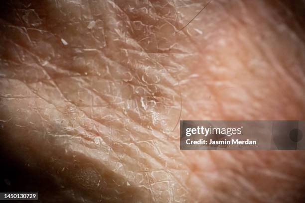 old aged human skin close up - human skin background stock pictures, royalty-free photos & images