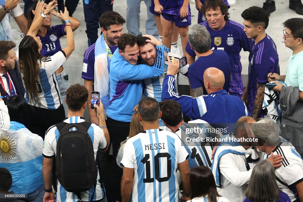 Lionel Messi Of Argentina Celebrates After Winning The FIFA World Cup lionel-messi-of-argentina-celebrates-after-winning-the-fifa-world-cup