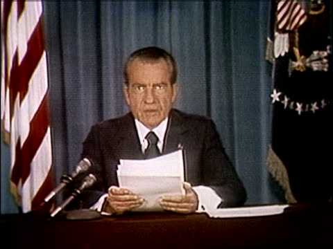 DC: (FILE) 40 Years Since Richard Nixon Announced Resignation