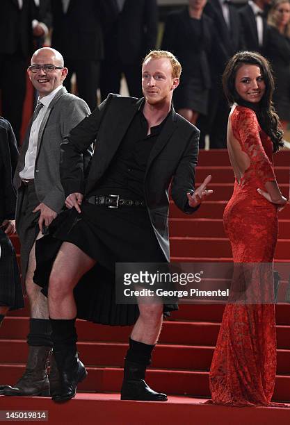 Actor William Ruane attends "The Angels' Share" Premiere during the 65th Annual Cannes Film Festival at Palais des Festivals on May 22, 2012 in...