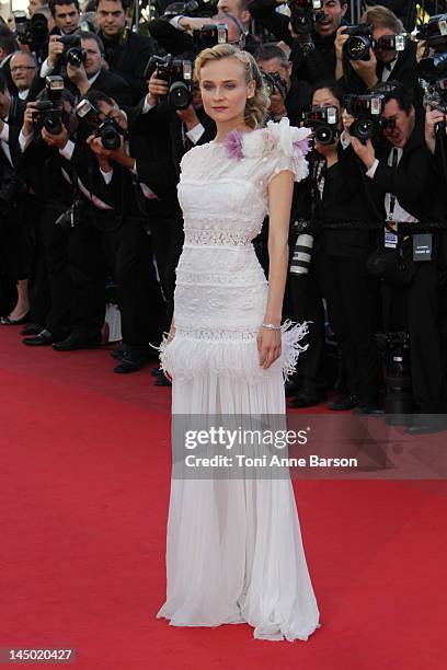 Diane Kruger attends "Killing Them Softly" Premiere at Palais des Festivals on May 22, 2012 in Cannes, France.