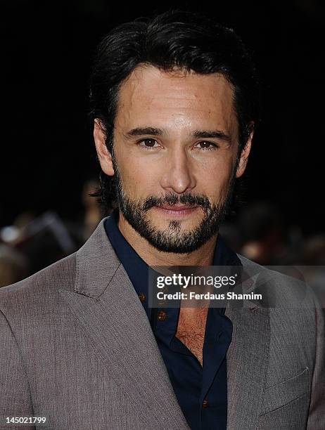 Rodrigo Santoro attends the UK premiere of What To Expect When You're Expecting at BFI IMAX on May 22, 2012 in London, England.