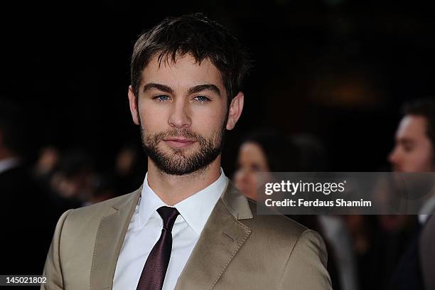 Chase Crawford attends the UK premiere of What To Expect When You're Expecting at BFI IMAX on May 22, 2012 in London, England.