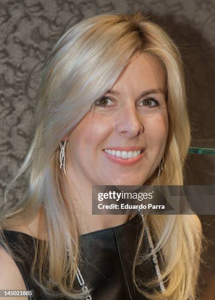 Maria de Villota attends Duran jewelry party photocall at Duran store on May 22, 2012 in Madrid, Spain.