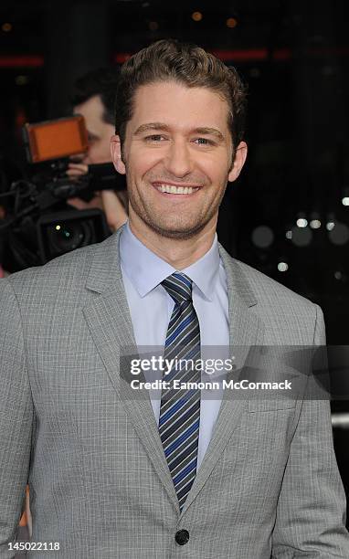 Matthew Morrison attends the UK premiere of "What To Expect When You're Expecting" at BFI IMAX on May 22, 2012 in London, England.