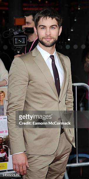 Chase Crawford attends the UK premiere of "What To Expect When You're Expecting" at BFI IMAX on May 22, 2012 in London, England.