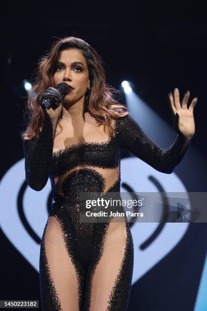 Anitta performs onstage at iHeartRadio Y100’s Jingle Ball 2022 Presented by Capital One on December 18, 2022 in Miami, Florida.