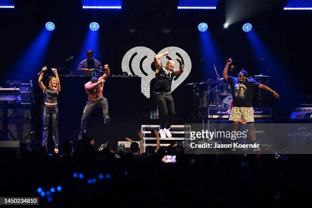 Oya Baby, Int’l Nephew, Flo Rida and Varie performs onstage at iHeartRadio Y100’s Jingle Ball 2022 Presented by Capital One on December 18, 2022 in...