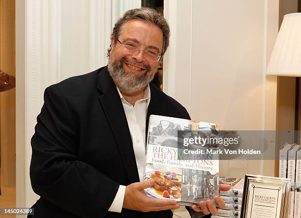 Drew Nieporent attends the Ralph Lauren celebration for the publication of "The Hamptons: Food, Family and History" by Ricky Lauren at the Ralph...