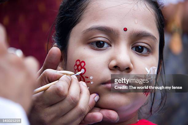 bengali new year - poila baishakh stock pictures, royalty-free photos & images