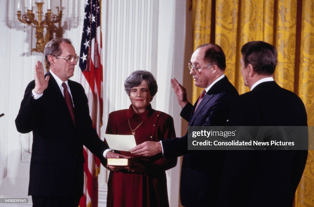 Anthony Kennedy Becomes The 104th US Supreme Court Justice
